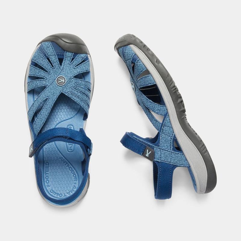 Keen Rose Womens Sandals Blue Online NZ (7609-MECAX)